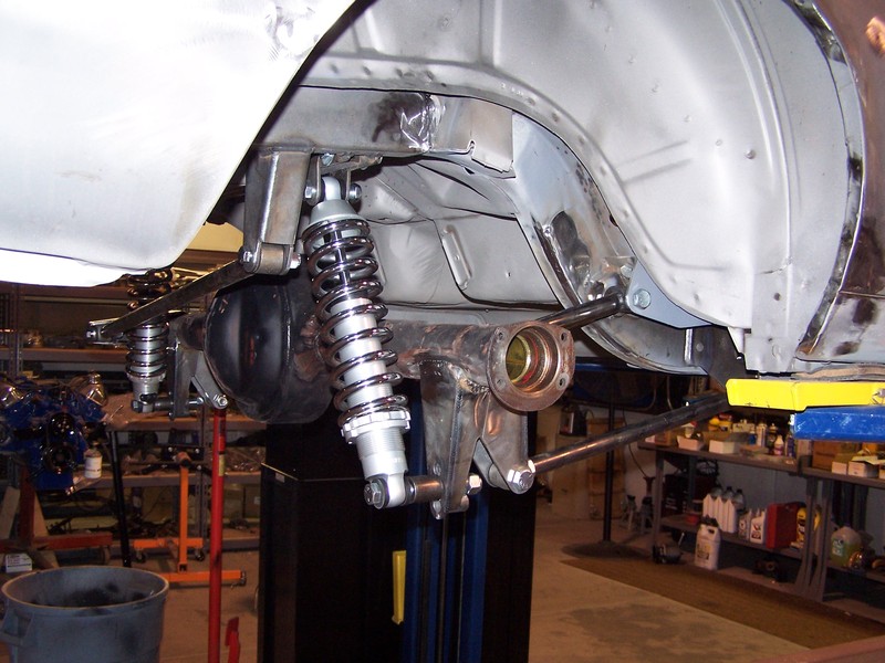 Installing Heidts 4 link rear suspension