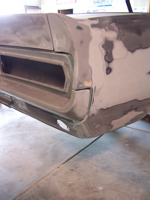 Welded and molded in the rear valance.