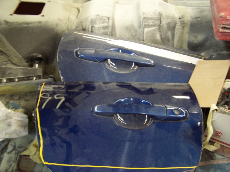 2005 Door handles to be grafted into 1967 doors. Like better than stock, don't want poppers.