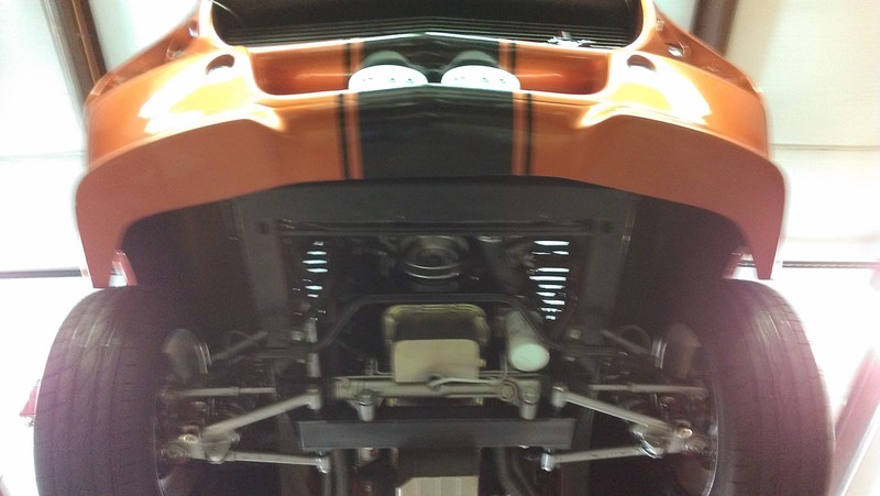 The underneath as finished