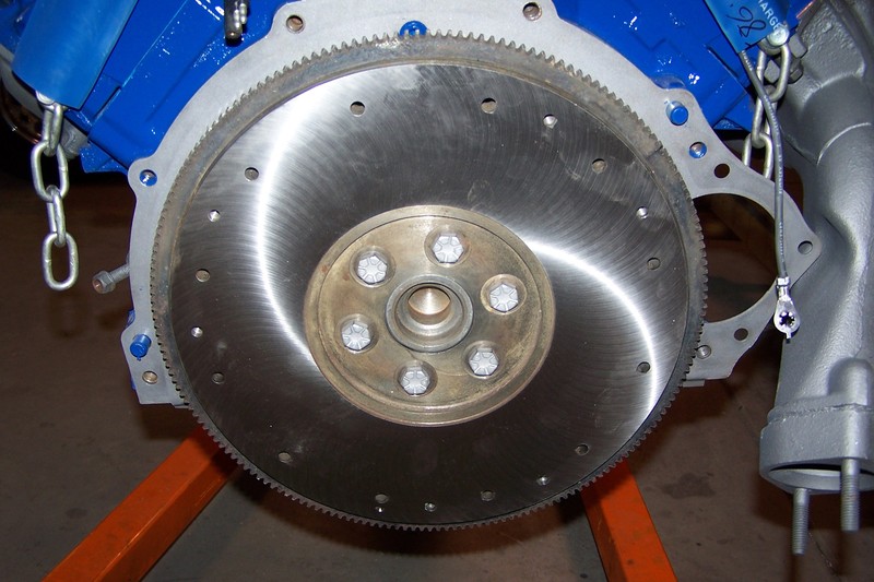 Resurfaced original flywheel